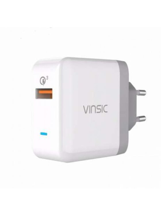 VINSIC VSCW113 QC3.0 USB зарядное устройство